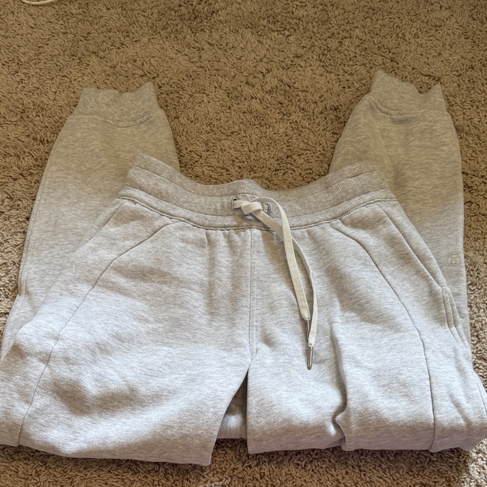 Gray Lululemon joggers